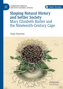 shaping natural history and settler society imagen de la portada del libro