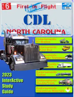 cdl nc commercial drivers license exam prep book cover image