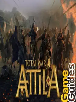 total war attila game guide book cover image