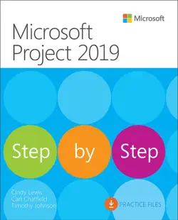 microsoft project 2019 step by step book cover image
