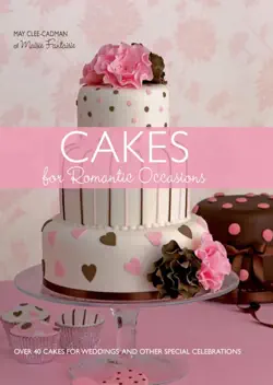 cakes for romantic occasions book cover image