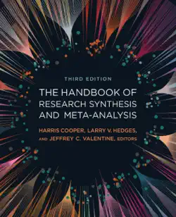 the handbook of research synthesis and meta-analysis book cover image