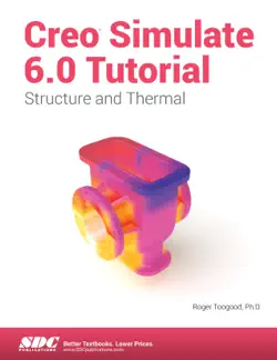 creo simulate 6.0 tutorial book cover image