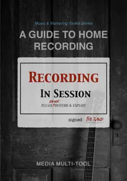 recording in session book cover image