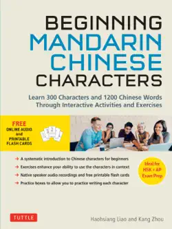 beginning mandarin chinese characters book cover image