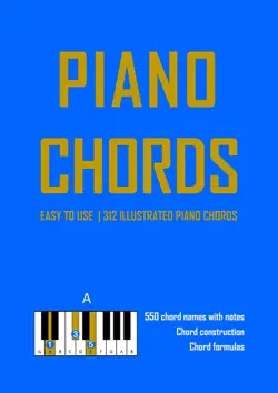 piano chords book book cover image