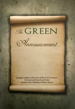 the green announcement book cover image