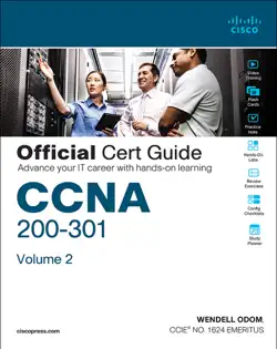 ccna 200-301 official cert guide, volume 2 book cover image