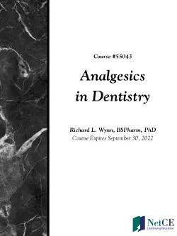 analgesics in dentistry book cover image