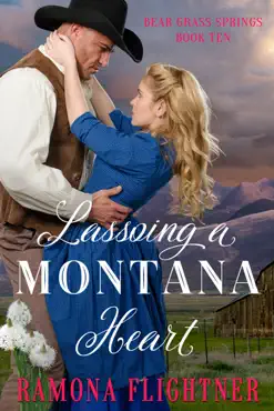 lassoing a montana heart book cover image