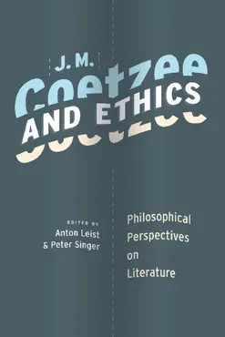 j. m. coetzee and ethics book cover image