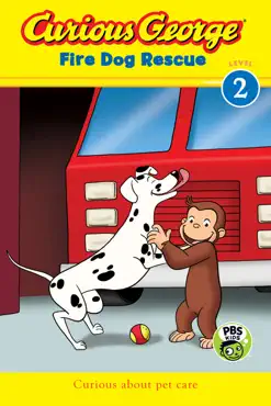 curious george fire dog rescue book cover image