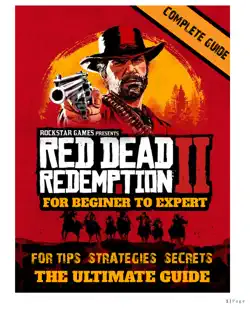 red dead redemption 2 game guide and walkthrough book cover image