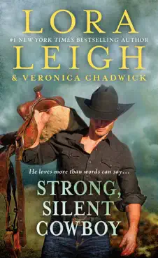 strong, silent cowboy imagen de la portada del libro