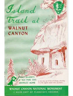 island trail at walnut canyon book cover image