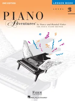 piano adventures - level 2b lesson book book cover image