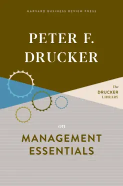 peter f. drucker on management essentials book cover image