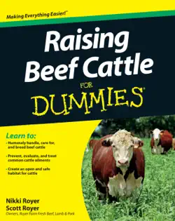 raising beef cattle for dummies book cover image