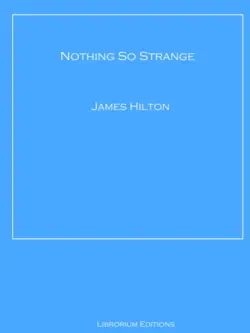 nothing so strange book cover image