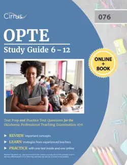 opte study guide 6-12 book cover image