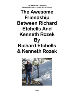 the awesome friendship between richard etchells and kenneth rozek book cover image