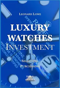 luxury watches as investment imagen de la portada del libro