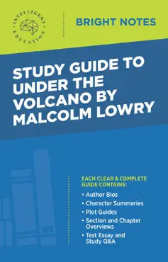 study guide to under the volcano by malcolm lowry book cover image