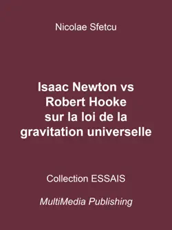 isaac newton vs robert hooke sur la loi de la gravitation universelle book cover image