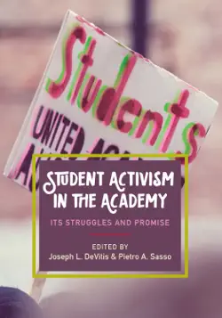student activism in the academy book cover image