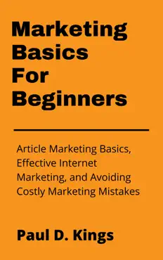 marketing basics for beginners book cover image