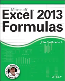 excel 2013 formulas book cover image
