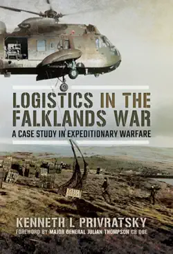 logistics in the falklands war book cover image