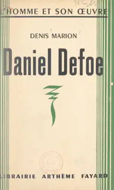 daniel defoe book cover image