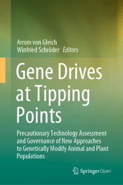 gene drives at tipping points book cover image
