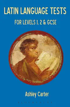 latin language tests for levels 1 and 2 and gcse book cover image