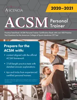acsm personal trainer practice tests book book cover image