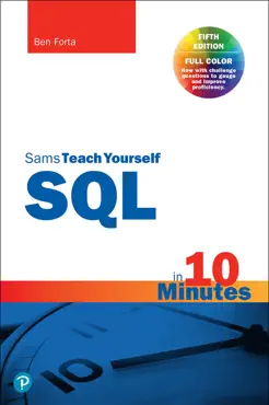 sql in 10 minutes a day, sams teach yourself book cover image