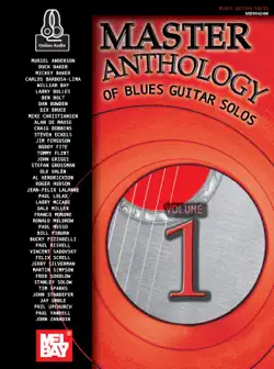 master anthology of blues guitar solos, volume one book cover image