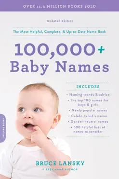 100,000+ baby names book cover image