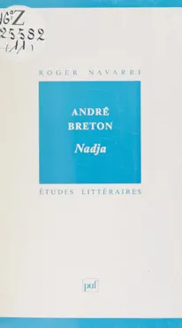 andré breton, nadja imagen de la portada del libro