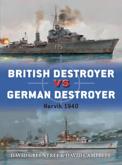 british destroyer vs german destroyer imagen de la portada del libro
