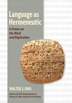 language as hermeneutic book cover image