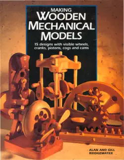 making wooden mechanical models book cover image
