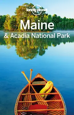 maine & acadia national park travel guide book cover image