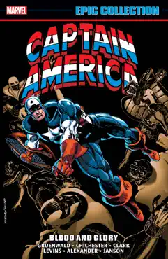 captain america epic collection book cover image