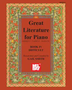 great literature for piano book 4 book cover image