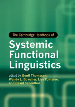 systemic functional linguistics book cover image
