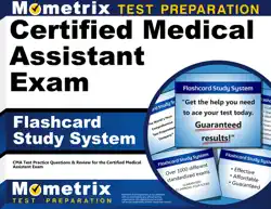 certified medical assistant exam flashcard study system book cover image
