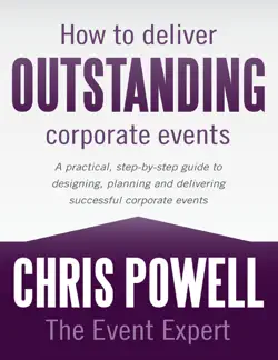 how to deliver outstanding corporate events book cover image