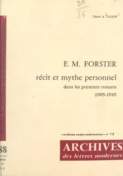 e. m. forster book cover image